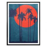 Poster Kubistika - Côte d'Azur 