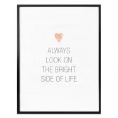 Poster Confetti & Cream - Always look on the bright side of life 