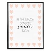 Poster Confetti & Cream - be the reason someone smiles 
