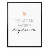 Poster Confetti & Cream - You are my favorite daydream 