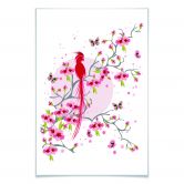 Poster Paradiesvogel 