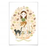 Poster Loske - Cat Lover 