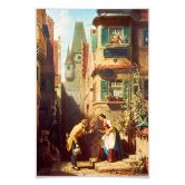 Poster Spitzweg - Der ewige Hochzeiter 
