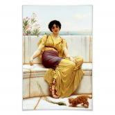 Poster Godward - Müßiggang 