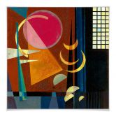 Poster Kandinsky - Scharf und ruhig 