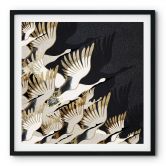 Poster Grues volantes - SpaceFrog Designs 