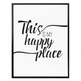 Poster - This is my happy place 