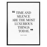 Poster Time and Silence 