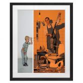 Fine Art Poster mit Passepartout Sesam, öffne dich… (1964) - Kurt Ard 