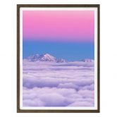 Poster Krivec - Pink in the sky 