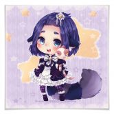 Poster La Doll Blanche - Chibi Esther 
