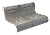Rasch Vliestapete Crispy Paper grau, schwarz 