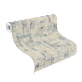 Rasch Vliestapete, Shabby-Chic Tapete Andy Wand indigoblau 