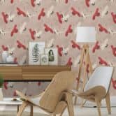 Rasch Vliestapete, Mustertapete Barbara Home Collection III warmbeige 