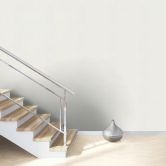 Almindeligt tapet, tekstureret non-woven tapet Bauhaus hvid 