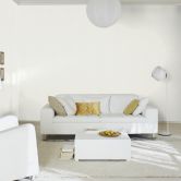 Effen behang, strokenbehang met structuur Bauhaus wit 