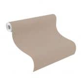 Rasch Papier peint intissé uni Florentine III lin foncé 