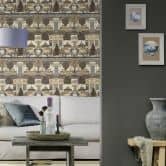 Rasch Vliestapete, Mustertapete Indian Style hellbeige 