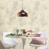 Rasch Vliestapete, Mustertapete Indian Style taupe 