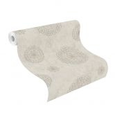 Rasch Vliestapete Rock'n Rolle beige 