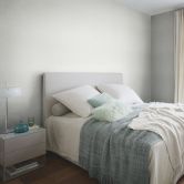 Unitapete, Vliestapete Sky Lounge silber, grau 
