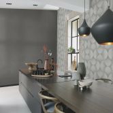 Unitapete, Vliestapete Sky Lounge grau 
