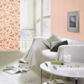 Rasch papier peint intissé, papier peint uni Sophia rose clair 