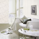 Rasch Vliestapete, Unitapete Sophia offwhite 