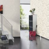 Rasch Vliestapete, Unitapete Welcome Home betongrau 