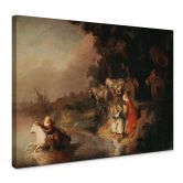 Leinwandbild Rembrandt - Der Raub der Europa 