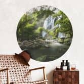 Wall Sticker Vandfald i skoven 