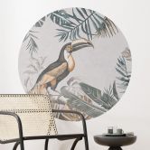 Sticker Mural Forêt tropicale avec toucan - Haase 