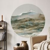 Wall Sticker Abstrakte bjerge - Hobday 