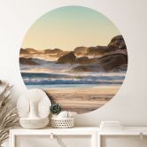 Wandtattoo Strandküste bei Sonnenaufgang in Afrika - Hugonnard - Rund 