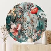 Wall Sticker Forårseng med blomster - Jaszke 