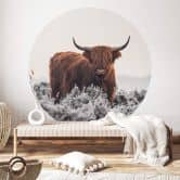 Wandtattoo van den Helm - Highlander - Rund 