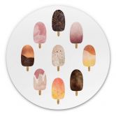 Wandcirkel Fredriksson - Ice Cream 