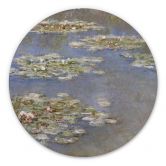Alu-Dibond Monet - Seerosen 1905 - Rund 