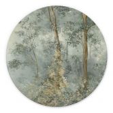 Wandbild Verwunschener Wald - Ms Tiff - Alu-Dibond - Rund 