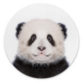 Alu-Dibond Sisi & Seb - Baby Panda - Rund 