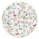 Wandbild Rosa Christrosen im Frühling - UN Designs - Alu-Dibond - Rund 