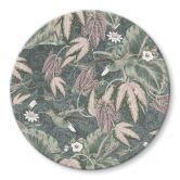 Glasbild Kolibri im Tropenwald - Bloomery Decor - Rund 