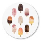 Glasschilderij Fredriksson - Ice Cream 