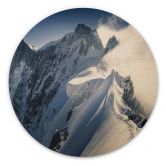 Holzbild Gipfel des Mont Blanc - Nienartowicz - Rund 