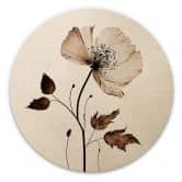Wandcirkel Hout Treechild - Droogbloemen 