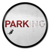 Poster Banksy - Parking - Rund 