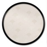 Poster Abstrakte Halbkreise in Soft Beige - Bloomery Decor - Rund 