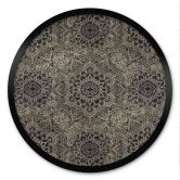 Poster Mandala Boho Antikgold - Bloomery Decor - Rund 