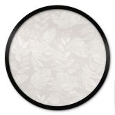 Poster Tropische Blätter Beige - Bloomery Decor - Rund 