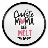 Poster Coolste Mama der Welt - Rund 